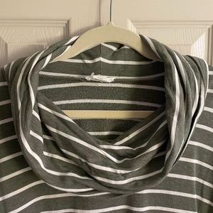 Loft cowl neck swing lounge sweater